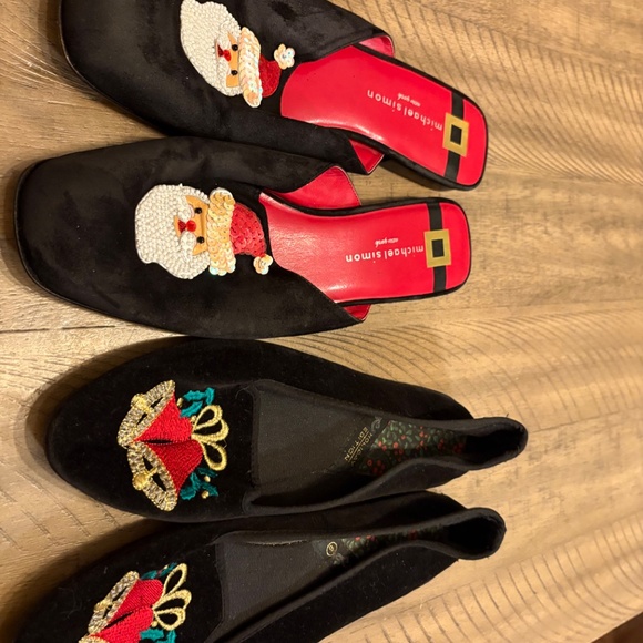 Michael Simon and holiday edition shoes 2 pair - Picture 2 of 2
